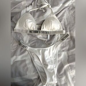 Victoria secret shine triangle bikini
